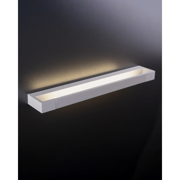 Бра, настінний світильник MJ-Light 17021 Zeon LED 1x18W 4000K 1700Lm IP20 білий