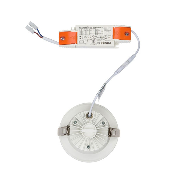 Точечный светильник Nowodvorski 8773 CL KEA LED 1x20W 3000K 1150Lm IP44 белый - фото №2