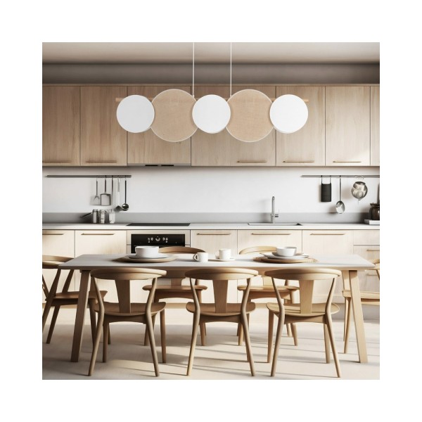 Подвесной светильник, люстра TK Lighting 4815 Pulse E27 5x15W IP20 - фото №1