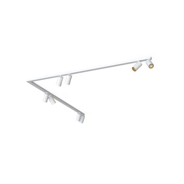 Светильник поворотный, спот Nowodvorski 7695 Mono Corner GU10 8x10W IP20 белый