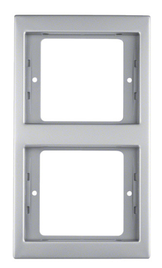 Рамка 2-місна, вертикальна, нержавіюча сталь Berker K.1