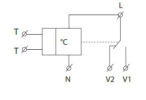Термостат Elko-Ep TEV-1/230V - фото №2