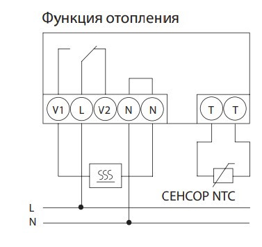 Термостат Elko-Ep TEV-1/230V - фото №3