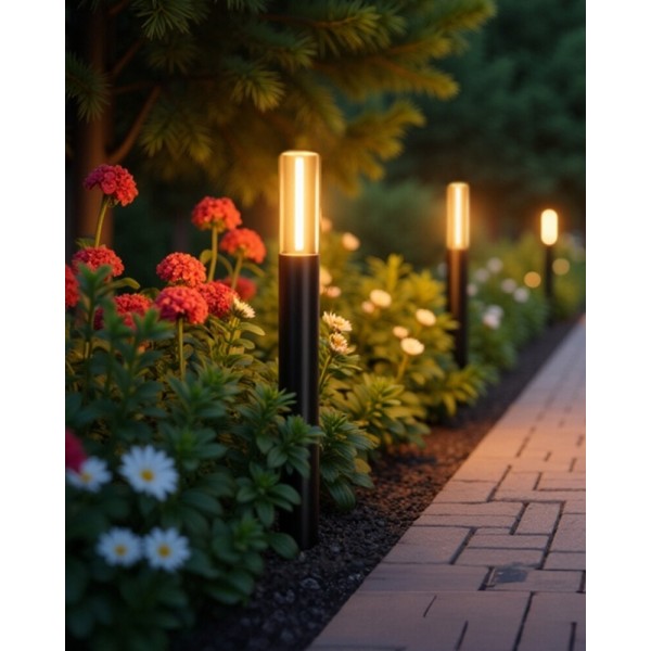 Уличный светильник Zuma Line 5905316666191 Wally E27 1x60W IP54 черный - фото №1