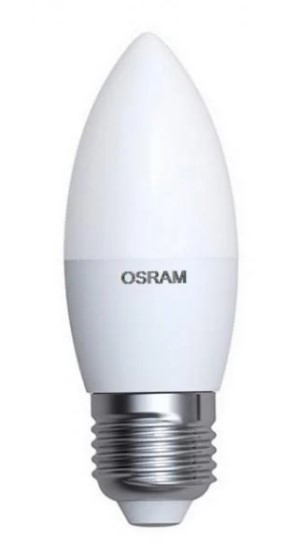Світлодіодна лампа Osram LED VALUE СL B75 7,5Вт/840 FR E27 10х1