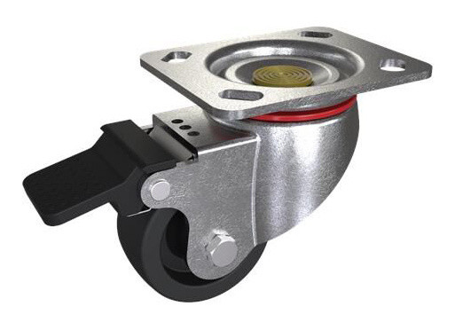 Комплект роликов для напольного шкафа Mirsan (4шт) - фото №1