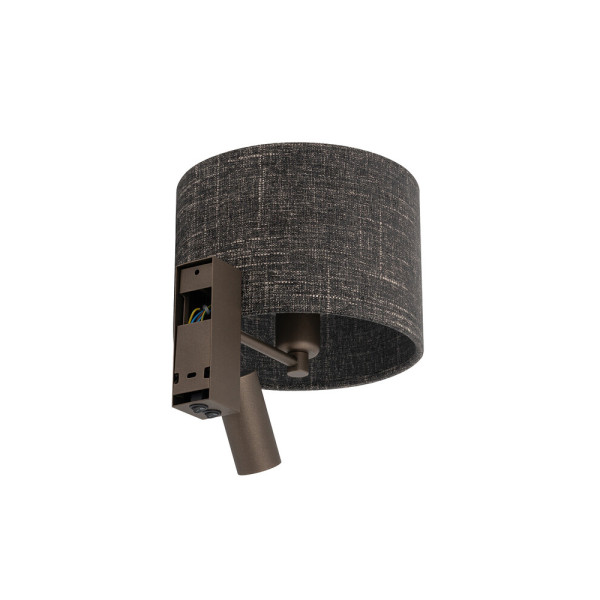 Бра, настенный светильник Nowodvorski 11661 Amarela A E27+GU10 (R35) 10W+10W IP20 графитовый - фото №3