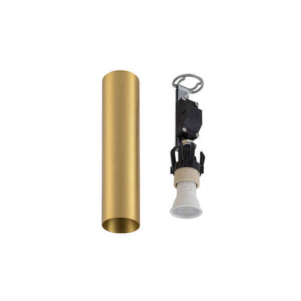 Точечный светильник Nowodvorski 10882 Fourty S GU10 1x10W IP20 латунный - фото №2