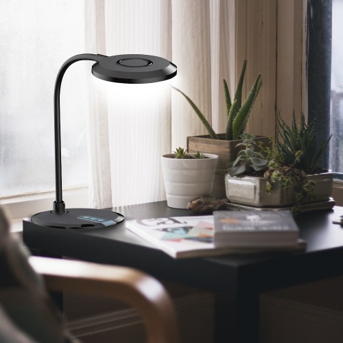 Настольный светильник Feron 6888 DE1731 8Вт 480Лм IP20 (черный) - фото №7