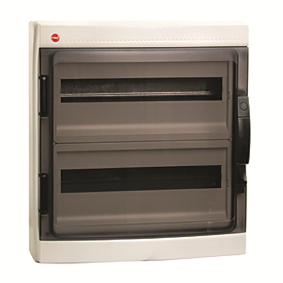 Настінний щит 36 мод. з дверцятами RAL7035 Ram Base, DKC