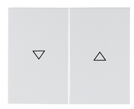 Кнопка для жалюзі полярна білизна Berker K.1