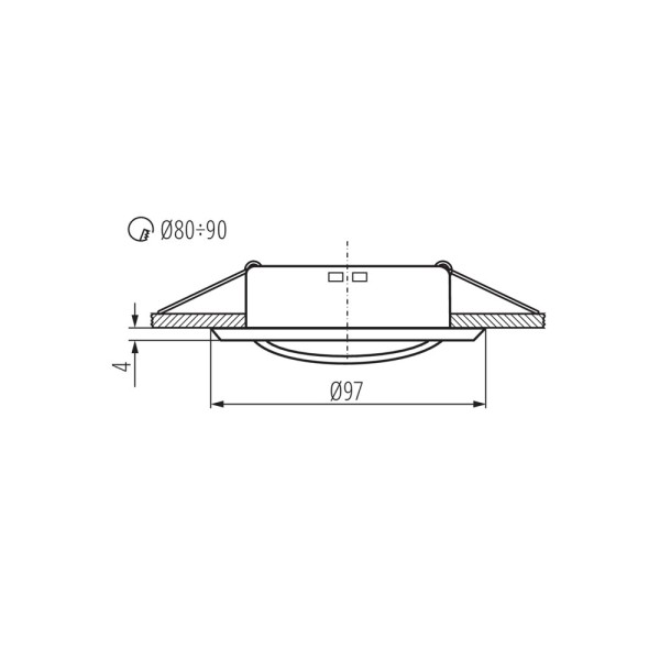 Точковий світильник Kanlux 37163 Argus GU10/GU5.3 1x10W IP20 білий - фото №3