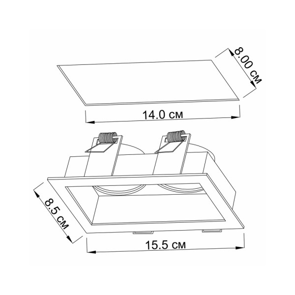 Точечный светильник Imperium Light 260215.01.01 Point - фото №1
