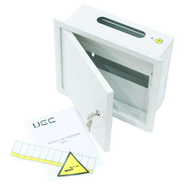 Корпус металевий UEC ЩРв-12 (265х310х120мм) IP31 - фото №1