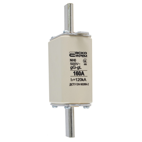 Запобіжник Аско-Укрем NH0 160A gG (A0050010026) - фото №3