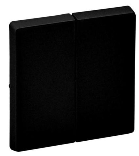 Клавиша 2-кл. выключателя Legrand Valena Life черная матовая