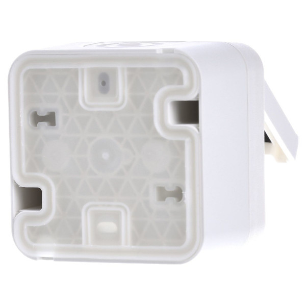 Розетка с з/к IP55, полярная белизна, 16А/250В W.1 - фото №3