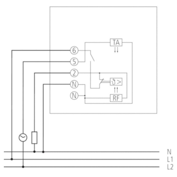 Термостат Theben RAMSES 705 - фото №2