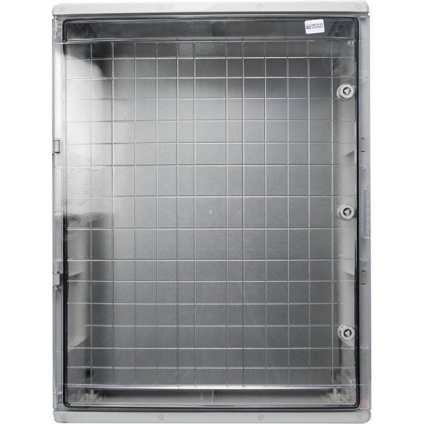 Ударостійкий корпус з АБС-пластику Аско-Укрем UBox 600x800x280мм (прозорі дверцята) - фото №4