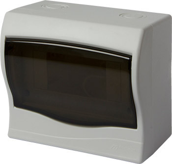 Корпус пластиковий E.Next e.plbox.stand.n.06mU 6-модульний навісний (s0290007u)