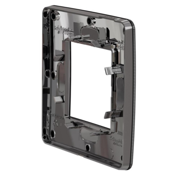 Однопостова рамка Schneider Electric NU280253 (нікель/антрацит) - фото №4