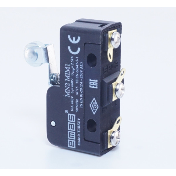 Конечный мини выключатель под пайку EMAS MN2MIM1 - фото №6