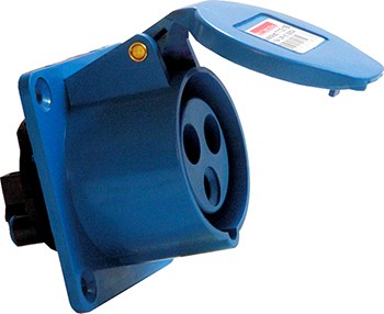 Встроенная силовая розетка E.Next e.socket.pro.5.16.wall 5п 16А 380В (p012014)