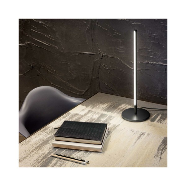 Настільна лампа Ideal Lux 310114 Filo Led 1x10.5W 3000K 1200Lm IP20 Чорна - фото №1