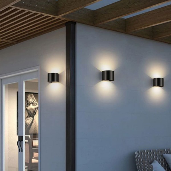 Светильник фасадный Violux ECLIPSE-R 12W 3000-6500K 530Lm IP65 черный ( 500580 ) - фото №3