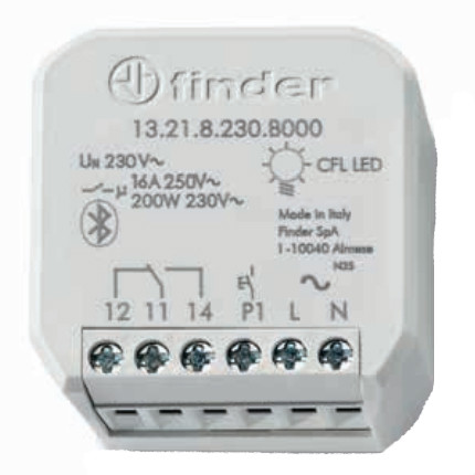 Многофункциональное реле Finder 1CO 230В AC 1 канал (13218230B000)