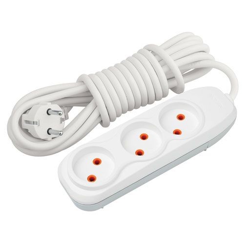 Подовжувач Nilson 3р 5м без заземлення ( 43130005 )