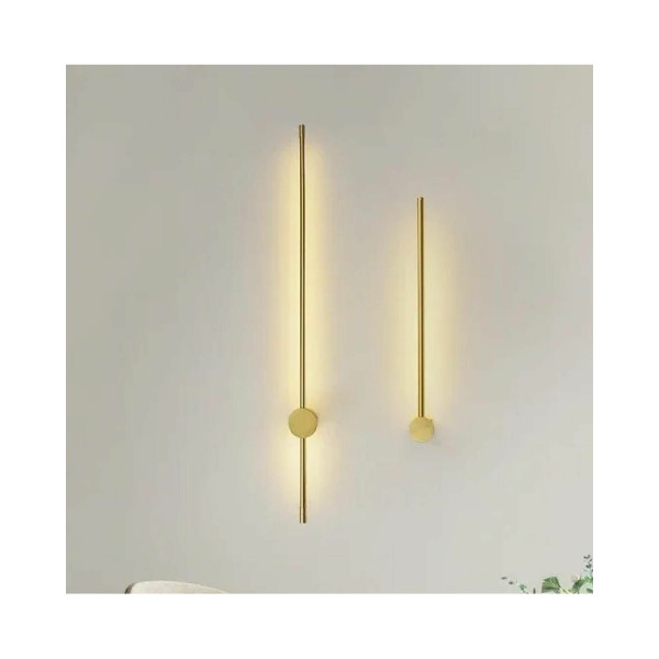 Бра, настінний світильник Kloodi WA-STICK 100 Stick Led 1x20W 3000K IP20 Gold - фото №2