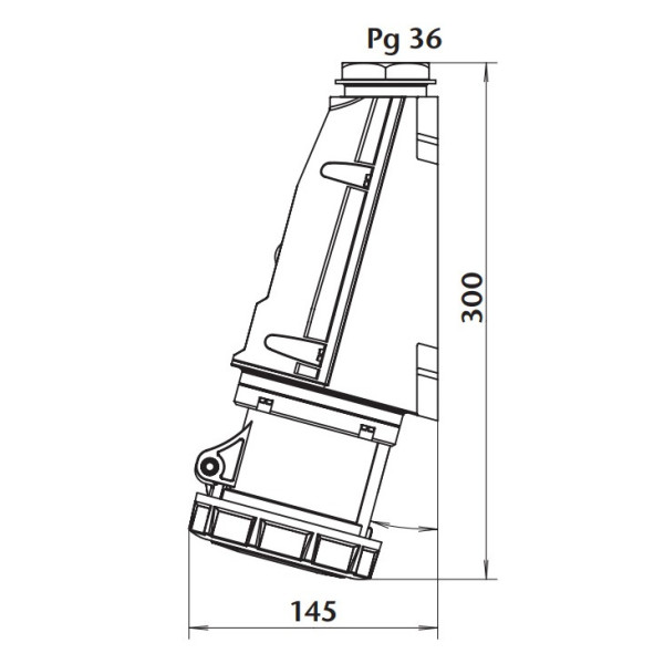 Настенный разъем Sez IZGN6353 - фото №10