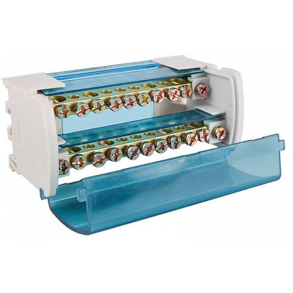 Нульова шина Аско-Укрем VC-211 в корпусі 2x11 отворів (A0150120023) - фото №2