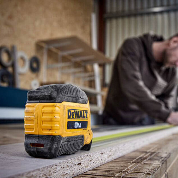 Измерительная рулетка DeWALT DWHT38128-0 Compact 8мх28мм - фото №3