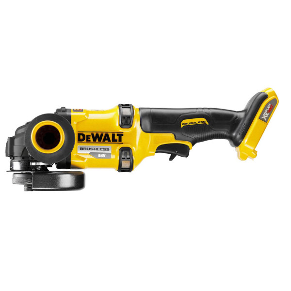 Угловая аккумуляторная бесщеточная шлифмашина DeWALT DCG418X2 Flexvolt XR Li-lon 54В Ø125мм 9000об/мин - фото №1