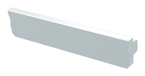 Заглушка Lumines для типа SOLIS без отверстия белый - фото №1