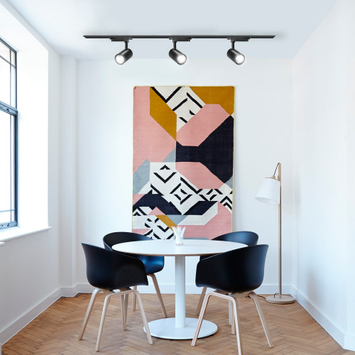 Світильник на рейці Feron AL102 12Вт 2700К COB (чорний) - фото №7