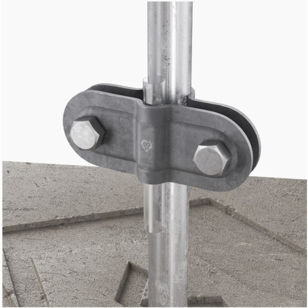 Блискавкоприймач Leo Lightman 2м Al з бетонною основою (407206) - фото №3