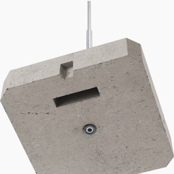 Блискавкоприймач Leo Lightman 2м Al з бетонною основою (407206) - фото №7