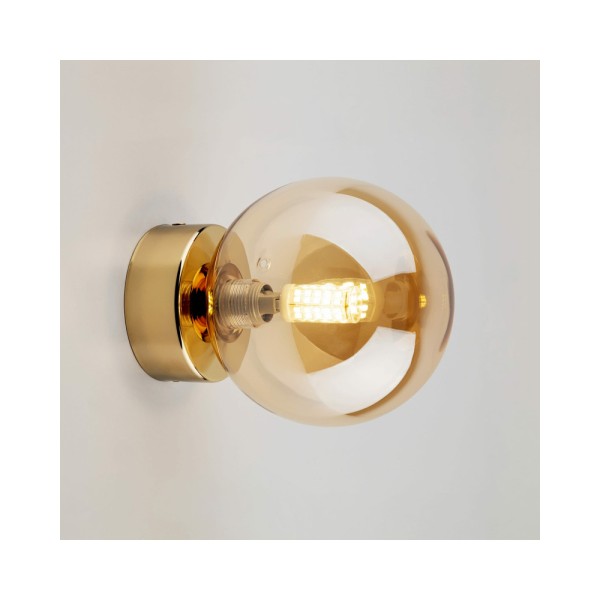 Бра, настінний світильник Tk Lighting 10257 Estera G9 1x8W IP20 Gold - фото №1