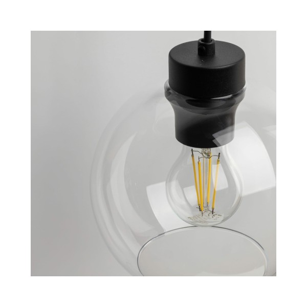 Бра, настінний світильник Tk Lighting 10245 Cubus E27 1x15W IP20 Bk - фото №2