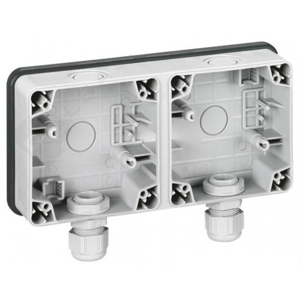 Установочная коробка 2-постовая Legrand