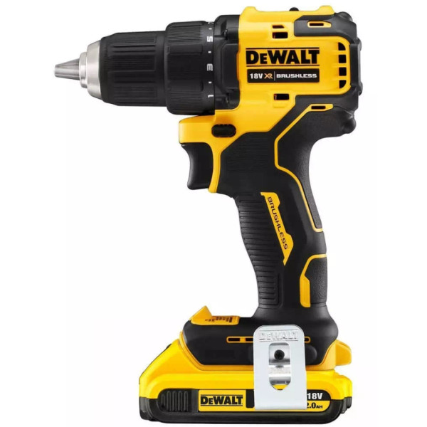 Безщітковий акумуляторний шуруповерт DeWALT DCD708D2T 18В - фото №1