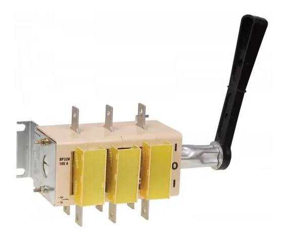 Выключатель-разъединитель ВР32И-31B71250 TNSy 100А на 2 направления съемная ручка право-лево (TNSy5504163)