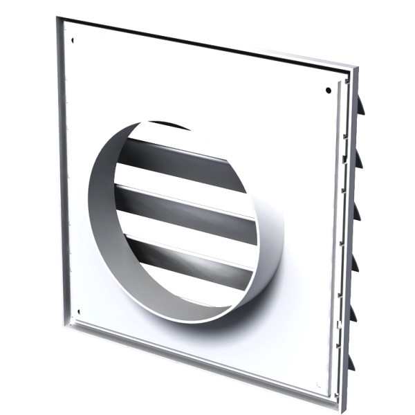 Решетка Vents МВ 250/200 ВЖ белая - фото №1