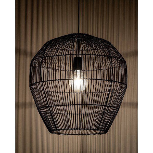 Подвесной светильник, люстра Nowodvorski 11167 Haiti M E27 1x25W IP20 черный - фото №2