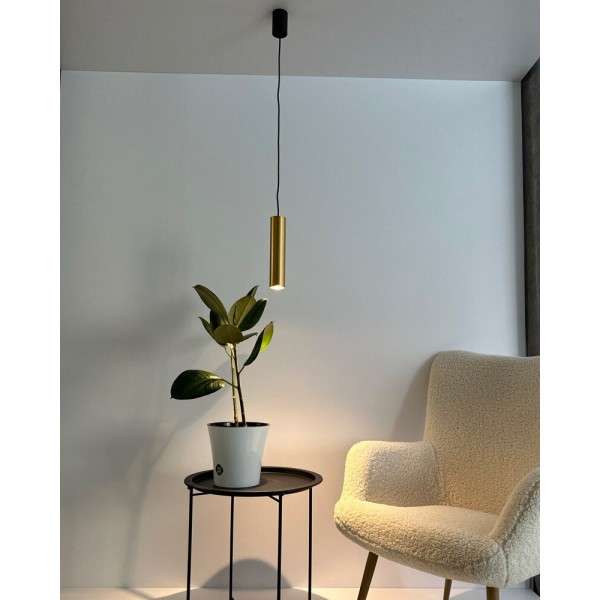 Подвесной светильник, люстра Nowodvorski 8914 Eye M GU10 1x10W IP20 латунный - фото №1