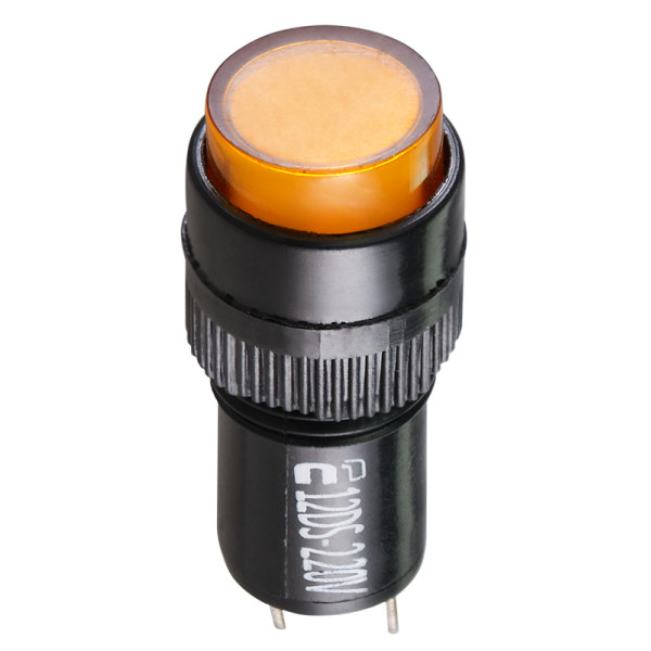 Сигнальна арматура Аско-Укрем AD22E-12DS 220В АС жовта (A0140030192) - фото №1