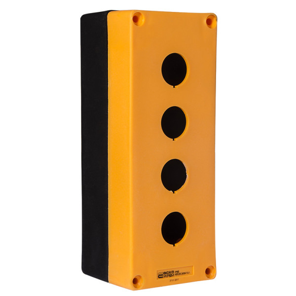 4-місний корпус Аско-Укрем HJ9-4 жовтий (A0140020040) - фото №4